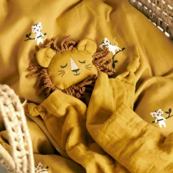 Stofbleer, Nusseklude & Babytæpper|Roommate Nusseklud Løve, Yellow Gul