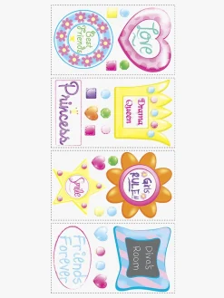 Interiør|RoomMates Wallsticker Girly Wall