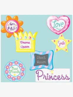 Interiør|RoomMates Wallsticker Girly Wall