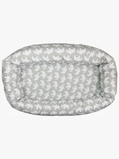 Børnesenge & Tilbehør|RttStart Rätt Start Elefant Babynest, Grå