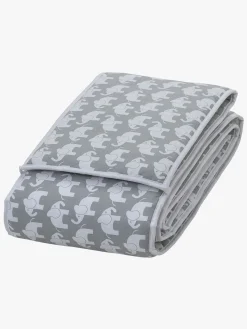 Børn RttStart Sengetøj-Rätt Start Sengerand Elefant, Grå