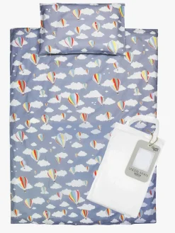 Sengetøj|RttStart Rätt Start Sengesæt Tremmeseng 100x130 Luftballon 3 Dele, Midnatsblå