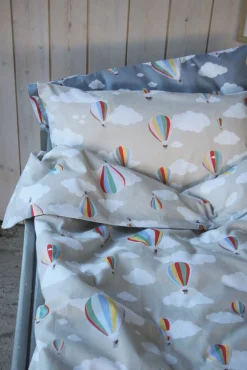 Sengetøj|RttStart Rätt Start Sengesæt 150x210 Luftballon 2 Dele, Greige