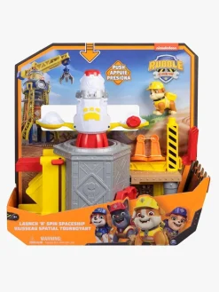 Legetøjsbiler & -Fartøjer|RubbleCrew Rubble & Crew Launch N Spin Rumskib