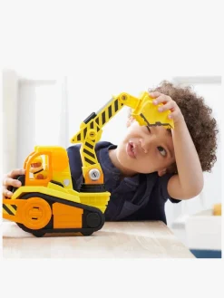 RubbleCrew Udelegetøj|Legetøjsbiler & -Fartøjer-Rubble & Crew Transportmiddel - Deluxe Rubble