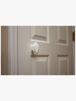 Sikkerhed|SafeandCare Safe & Care Dørstopper med Opbevaringsplads, Hvid