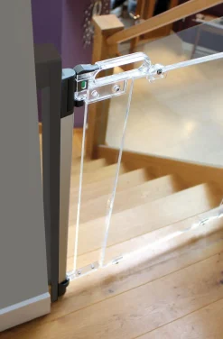 Sikkerhed|SafeandCare Safe & Care SafeGate Baseboard Sikkerhedssæt, Grå Grå