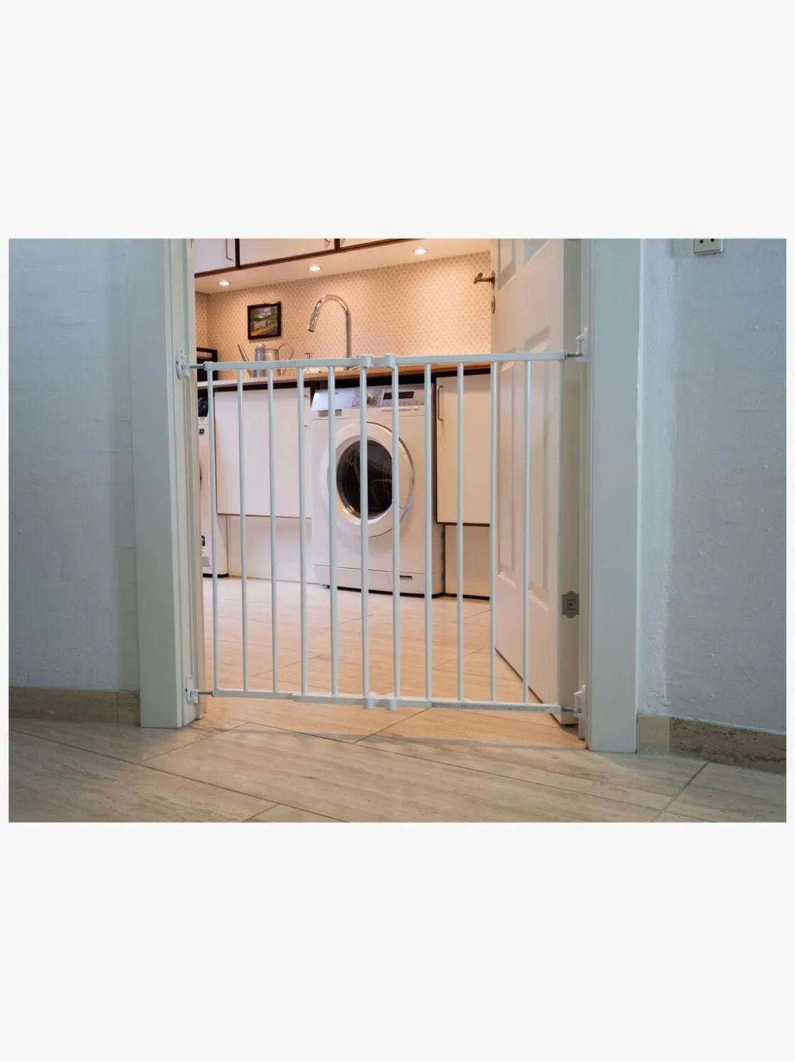 Sikkerhed|SafeandCare Safe & Care SafeGate Extending Advanced Skruegitter, Hvid