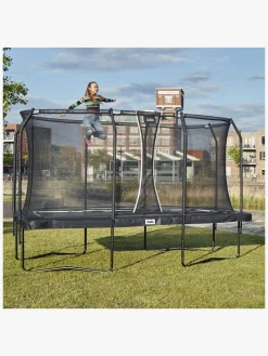 Salta Udeleg-Trampolin Rektangel inkl. Sikkerhedsnet 396x244 cm