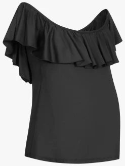 Tøj Til Mor|Saltabad Carmen Tankini Top, Sort