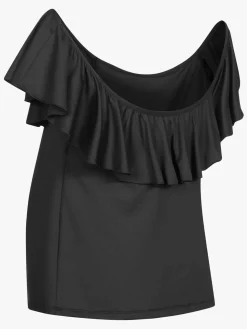 Tøj Til Mor|Saltabad Carmen Tankini Top, Sort