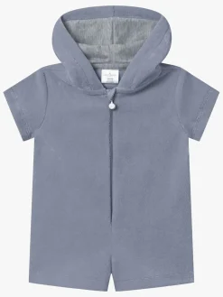 Heldragter|Saltabad Charlie Frotté Jumpsuit, Grey Grå