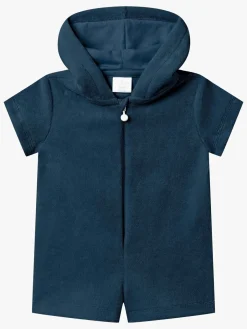 Heldragter|Saltabad Charlie Frotté Jumpsuit, Marine Blå