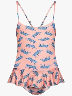 Uv & Strand|Saltabad Ellie Badedragt, Orange Tiger