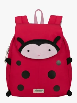 Børn Samsonite Tasker-Happy Sammies Eco Rygsæk 7,5L, Ladybug Lala