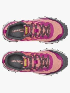 Børn Saucony Sneakers-Peregrine Kids Shield Træningssko, Berry/Coral