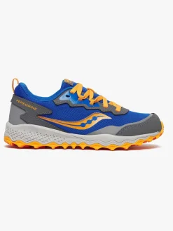 Børn Saucony Sneakers-Peregrine Kids Shield Træningssko, Blue/