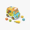 ScandinavianBabyProducts Babylegetøj-Scandinavian Baby Products Activity Musical Bus Aktivitetslegetøj