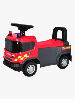 Pedal- & Gåbiler|Scania Gåbil Brandmand, Rød