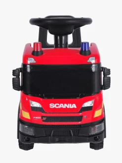 Pedal- & Gåbiler|Scania Gåbil Brandmand, Rød