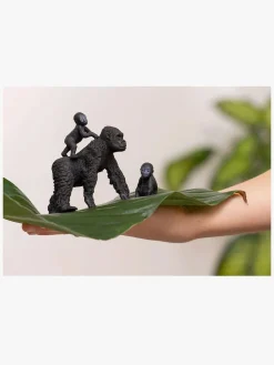 Schleich Legetøjsfigurer-42601 Dyresæt Gorillafamilie
