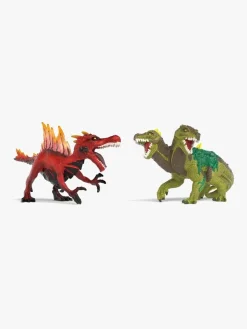 Legetøjsfigurer|Schleich 70834 Fire Saurian vs. Jungle Lizard Figursæt