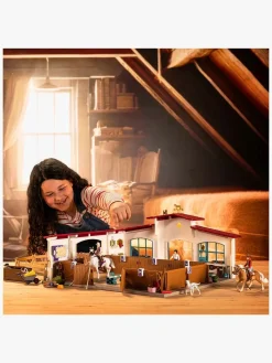 Legetøjsfigurer|Schleich 42639 Horse Club Legesæt Peppertree Ridebane