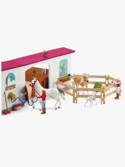 Legetøjsfigurer|Schleich 42639 Horse Club Legesæt Peppertree Ridebane