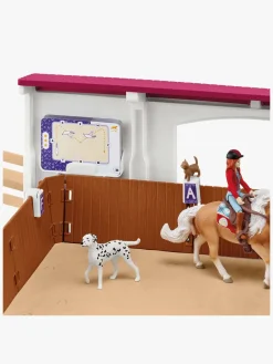Legetøjsfigurer|Schleich 42639 Horse Club Legesæt Peppertree Ridebane