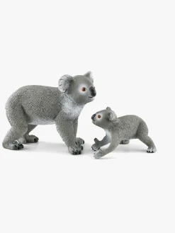 Legetøjsfigurer|Schleich 42566 Koalaer Mother and Baby Grå
