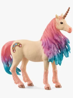 Legetøjsfigurer|Schleich 70723 Marshmallow Unicorn Hoppe Lyserød/Lilla