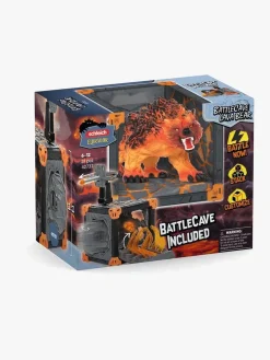 Legetøjsfigurer|Schleich Eldrador BattleCave Legesæt Lavabjørn