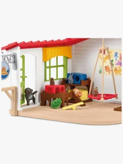 Legetøjsfigurer|Schleich Farm World Kæledyrshotel