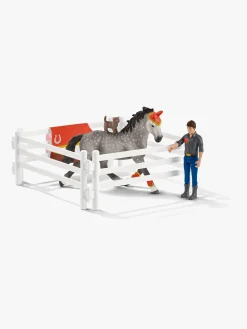 Legetøjsfigurer|Schleich Horse Club Legesæt Mias Voltigeringssæt
