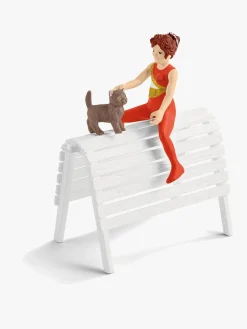 Legetøjsfigurer|Schleich Horse Club Legesæt Mias Voltigeringssæt