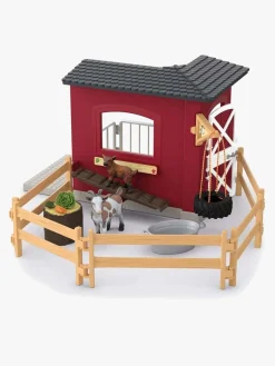 Legetøjsfigurer|Schleich Legesæt Gedestald