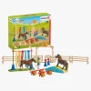 Legetøjsfigurer|Schleich Legesæt Ponyagilitytræning