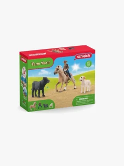 Schleich Legetøjsfigurer-Legetøjssæt 42578 Western Riding Adventures