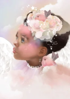 Børn Schmooks Interiør-Plakat Heavenly Heart