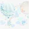 Interiør|Schmooks Wallsticker Hot Air, Blue