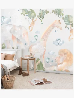 Børn Schmooks Interiør-Wallsticker Safari Lion