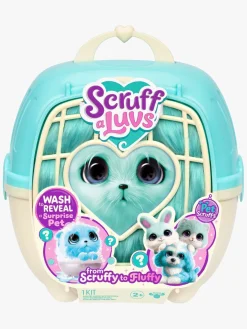 ScruffALuvs Dukker & Bamser-Scruff-A-Luvs Bamse, Blå Blandet