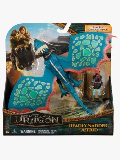 DisneyDraktranaren Legetøjsfigurer-Sådan Træner Du Din Drage Viking & Drage Deadly Nadder & Astrid Legesæt