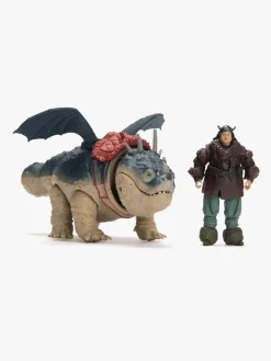 Legetøjsfigurer|DisneyDraktranaren Sådan Træner Du Din Drage Viking & Drage Gronckle & Fishlegs Legesæt
