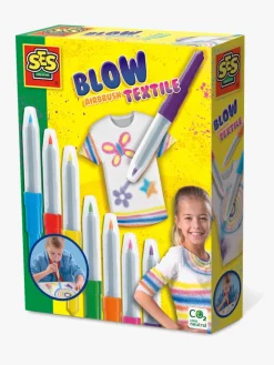 Kreativt Legetøj|SES Creative Airbrush-pustetusser til Tekstil 7-pak Flerfarvet