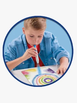 Kreativt Legetøj|SES Creative Airbrush-pustetusser til Tekstil 7-pak Flerfarvet