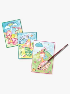 SES Kreativt Legetøj-Kreasæt Aqualine Glitterkort