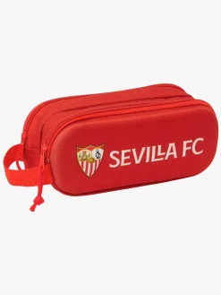 SevillaFC Kreativt Legetøj-Sevilla FC 3D Dobbelt Penalhus, Rød
