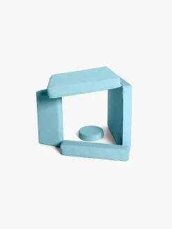 Børnemøbler|Shappy Play Bygbar Lænestol 80x80 cm, Sky Blue