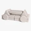 Børnemøbler|Shappy Play Bygbar Sofa 160x80 cm, Soft Beige